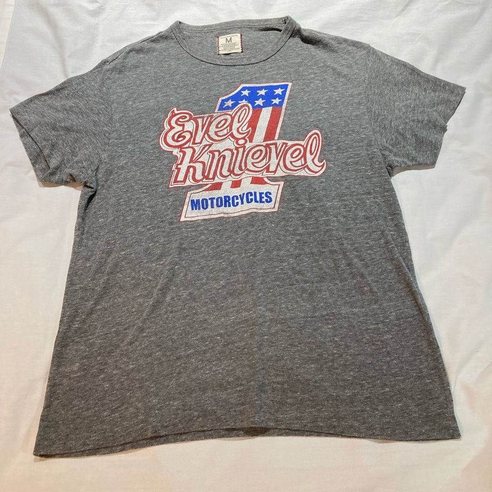 Evel Knievel Motorcycles T-shirt, Men’s Size Medium